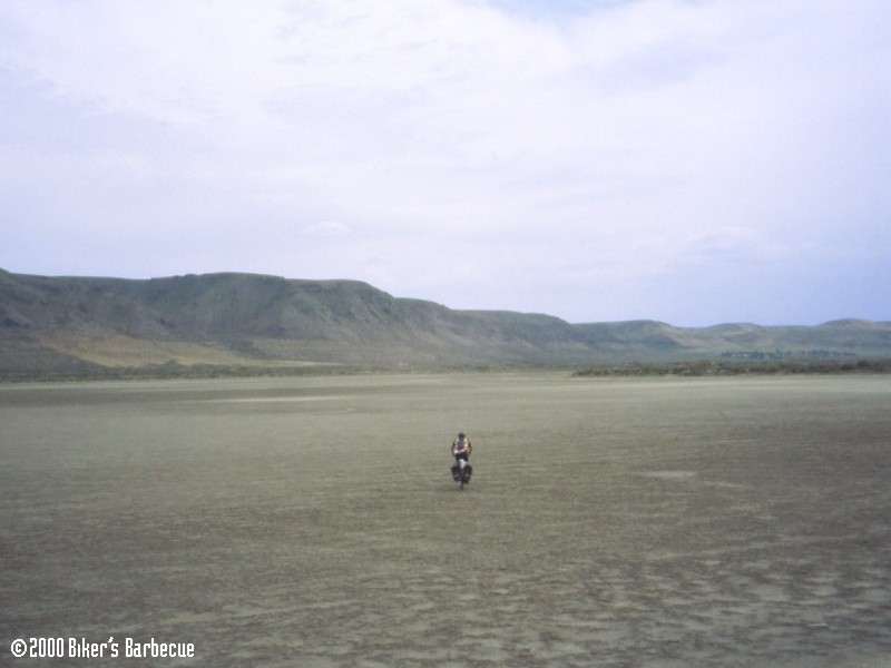 A Strange Kind of Beach - This picture refers to "Biker's Barbecue", page 173.